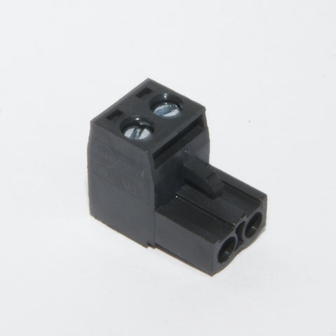 Pluggable Terminal Block, 2 contacts 5.08mm (black)