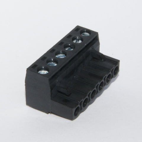 Pluggable Terminal Block, 6 contacts 5.08mm (black)
