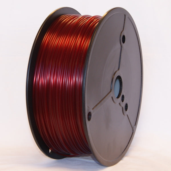 PLA - Ruby Red Translucent - 3D Printer Filament